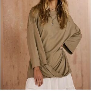 Nwt fp cotton Dallas tunic oversized
